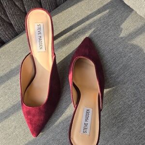 Burgundy Heels